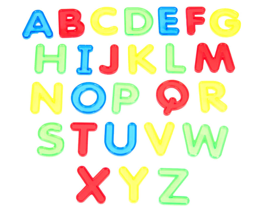 Translucent Letters & Numbers