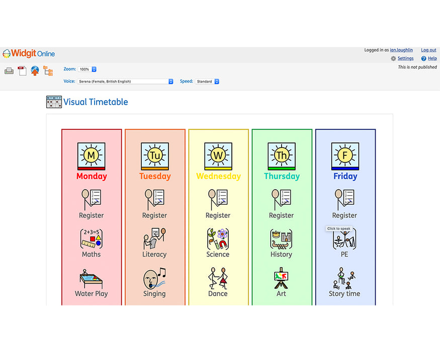 Widgit Online - Inclusive Technology