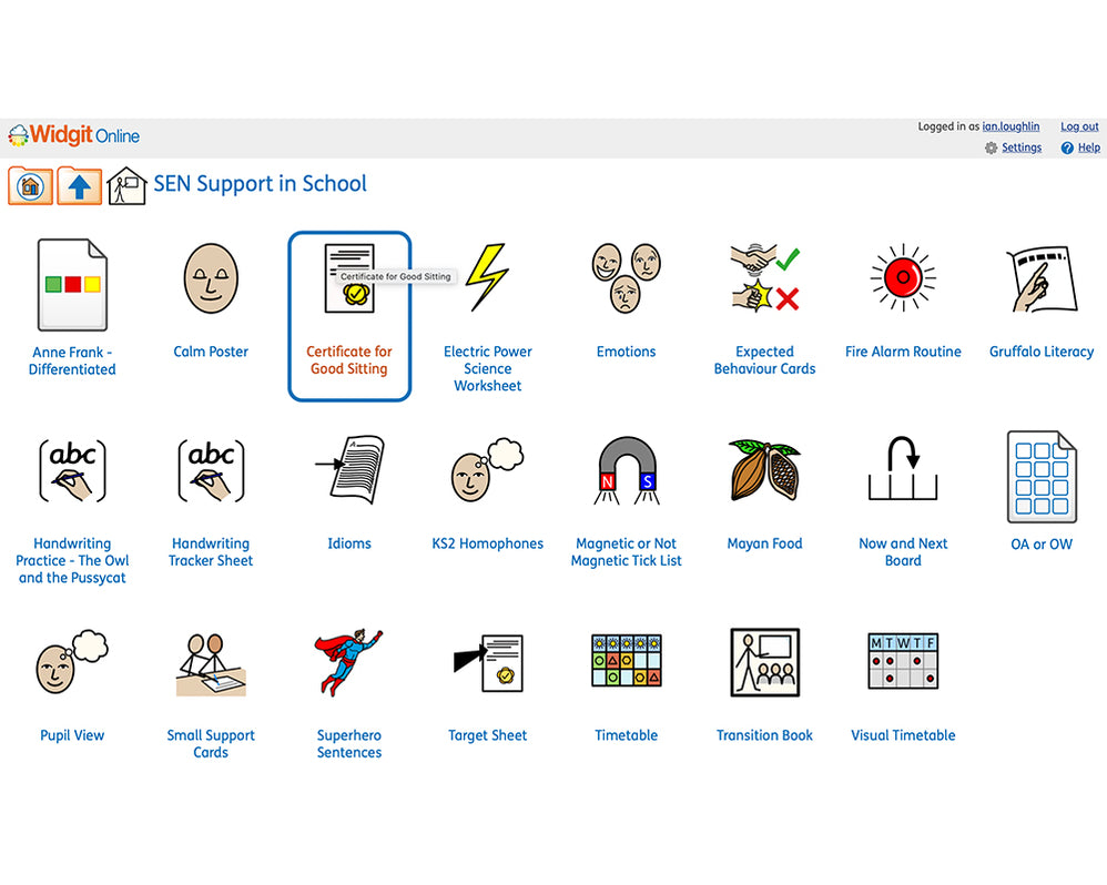 Widgit Online - Inclusive Technology