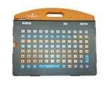 Helpikeys - Metal Keyguard Qwerty Layout