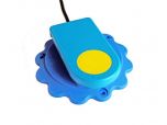 Lever Switch on Universal Mount Blue