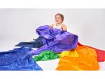 Rainbow Habutae Fabric